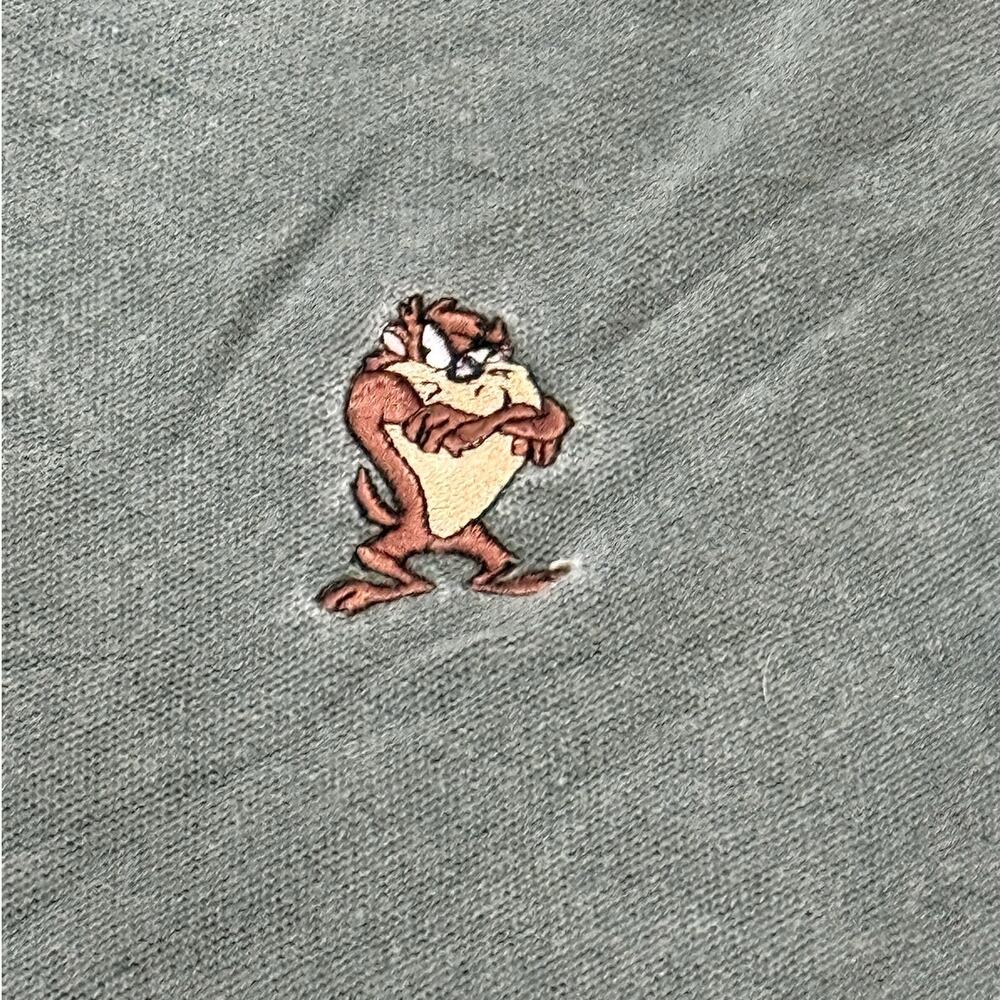 Vintage Tees - Warner Bros Looney Tunes Taz Polo Shirt*SZ 2XL - Picture 2 of 5